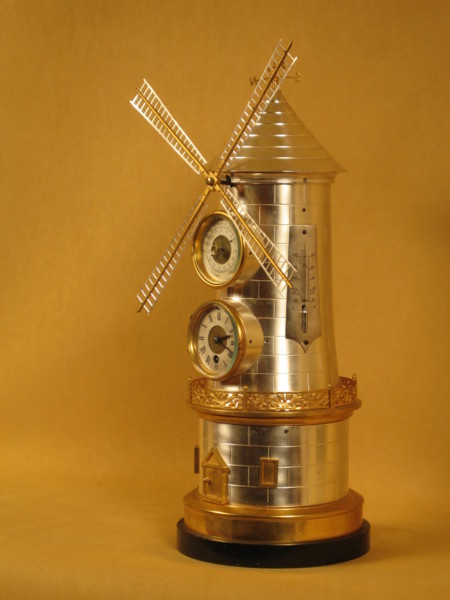 Automaton windmill clock Guilmet