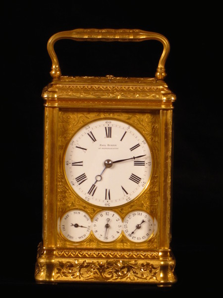 Paul Buhre grande sonnerie gorge carriage clock
