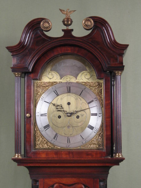  Scottish mahogany longcase clock
