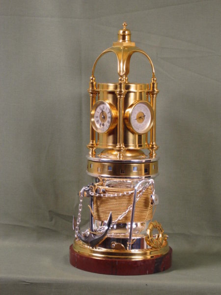 Industrial automaton clock