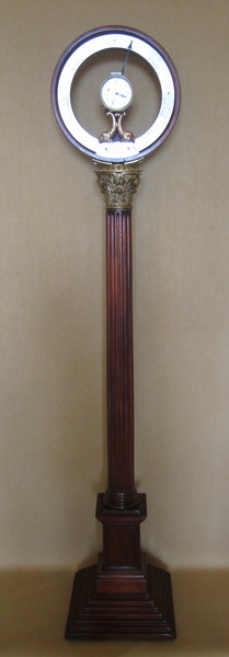 Rare 19th Century Barometer with clock by Carman