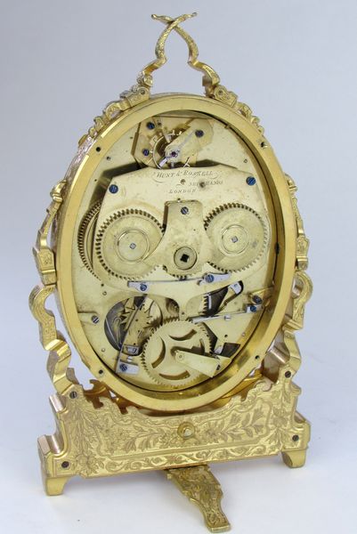 A particularly fine and rare travelling clock 