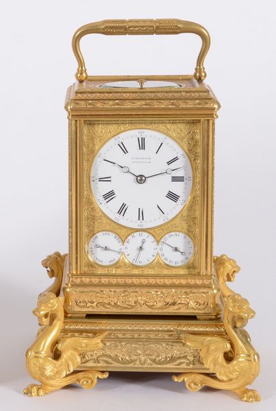 A grande-sonnerie carriage clock
