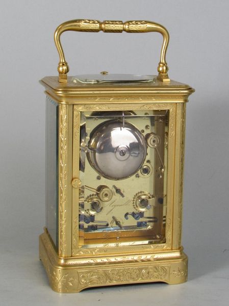 Early Corniche Carriage Clock, Demeur. 