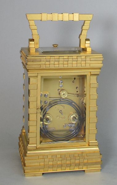 Large and highly unusual Carriage Clock 