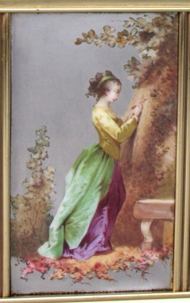 Gilded Carriage Clock on Ebony Base