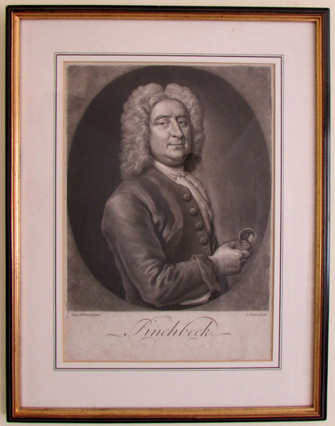 Christopher PINCHBECK a Framed Engraving