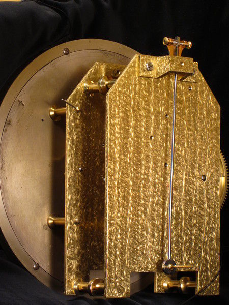 Wall regulator by Dent with gridiron pendulum, circa 1850