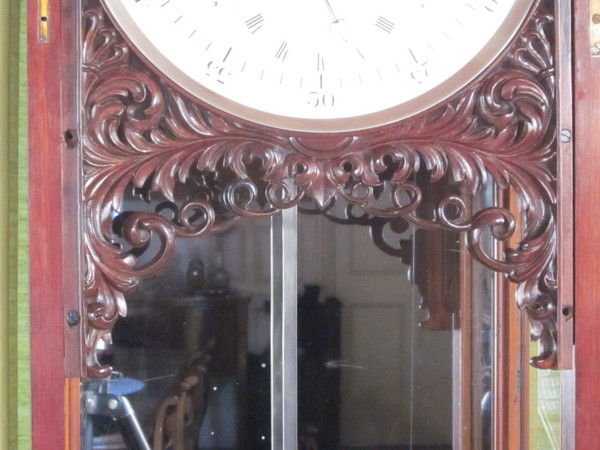 6ft dome top mercurial regulator. Glazed sides, mirrored back 