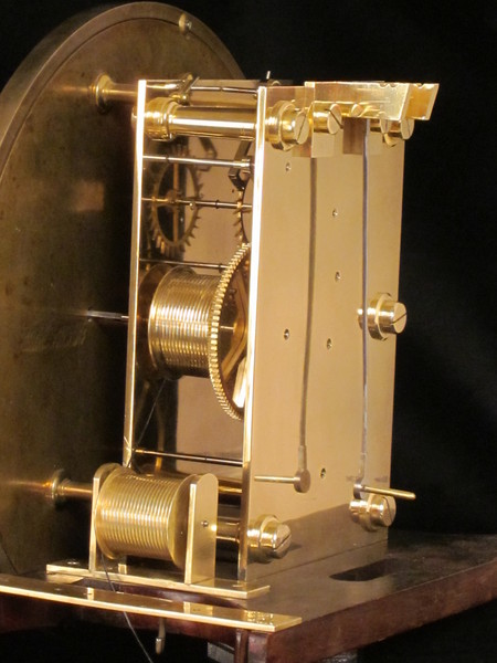 6ft dome top mercurial regulator. Glazed sides, mirrored back 