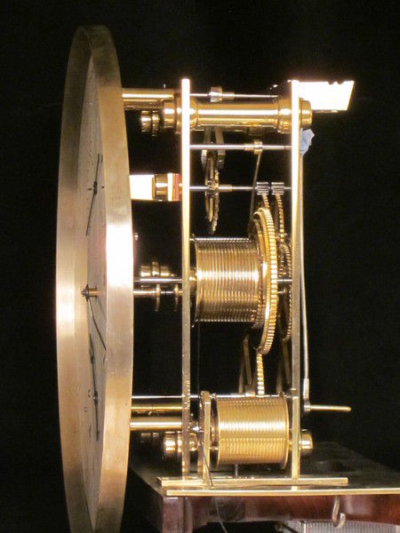 6ft dome top mercurial regulator. Glazed sides, mirrored back 