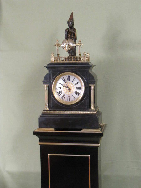 wizard automaton clock with westminster chimes