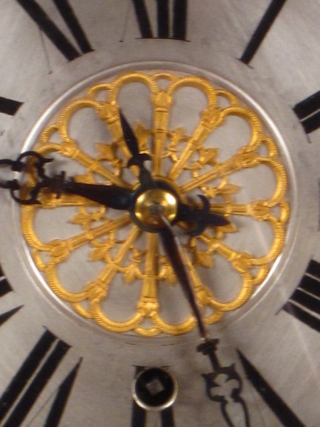 wizard automaton clock with westminster chimes