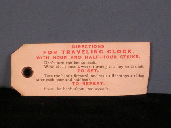 An extremely fine enamel panelled carriage clock with original box.