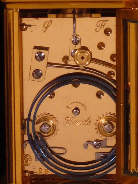 Richard (CA et Cie) signed to bottom L of backplate. 3 porcelain panels.