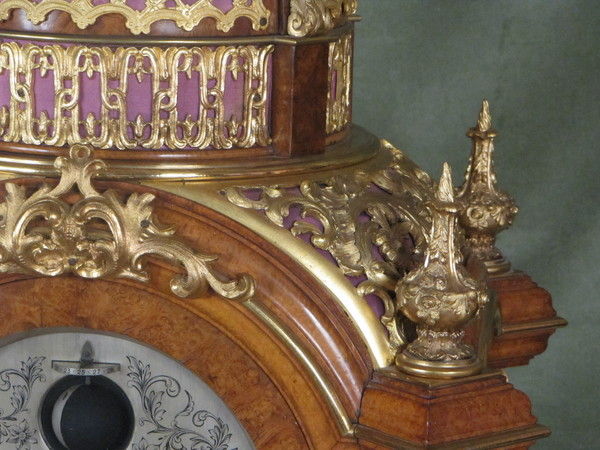 A very impressive multi-dialled bracket clock Payne & Co 163 New Bond Street. 