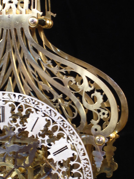 Brighton Pavilion Skeleton Clock