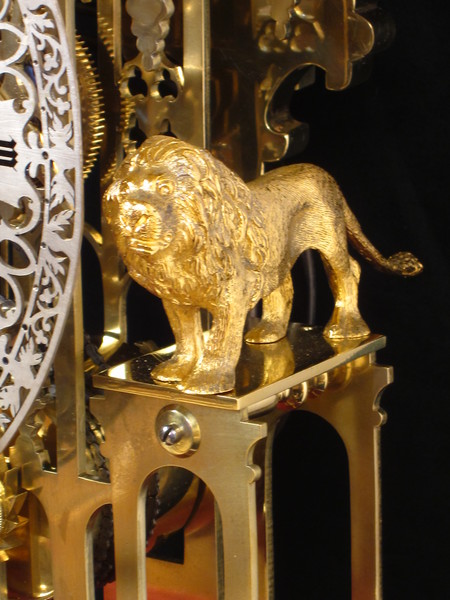 Brighton Pavilion Skeleton Clock