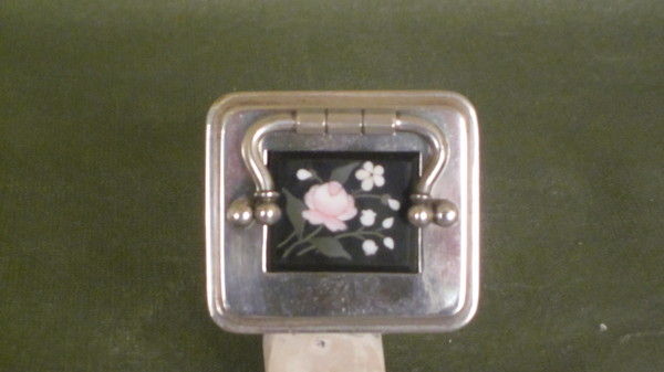 Rare miniature silver plated corniche cased 