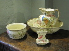 A large(double)12 piece jug & basin set. Registered1893.