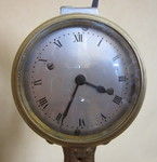 Rare 19th Century Barometer with clock by Carman (England)