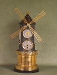 19th Century Windmill Novelty Clock (England)