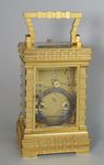 Large and highly unusual Carriage Clock  (France)