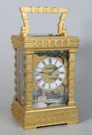 Large and highly unusual Carriage Clock  (France)