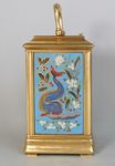 Cannelee Cased Carriage Clock (France)