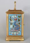 Cannelee Cased Carriage Clock (France)