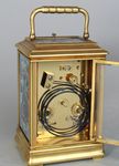 Cannelee Cased Carriage Clock (France)