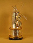 Automaton windmill clock Guilmet (France)