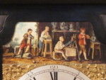 English Musical clock with automata.  (England)