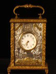 Boer war presentation carriage clock (England)