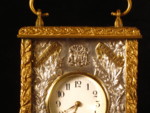 Boer war presentation carriage clock (England)