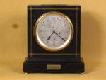 ebony veneered 8 day mantel chronometer by Thomas Mercer (England)