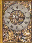 A exceptionally fine carriage clock in muti-coloured relief work (France)