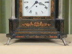Chiming and musical green lacquer bracket clock for the oriental market (England)