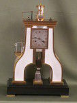 Guilmet clock based on the steam hammer (France)
