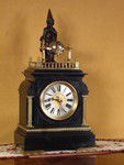 wizard automaton clock with westminster chimes (England)