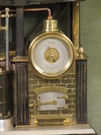 Complex industrial clock based on the steam pump. (France)