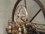 Complex industrial clock based on the steam pump. (France)