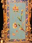 French champleve mantel clock made for the Chinese market. (France)