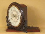 Rosewood cased world time clock, circa 1856 (England)