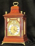 Westminster a whittington chiming mahogany fusee bracket clock (England)