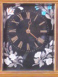 very rare carriage clock with pietra dura panels. (France)