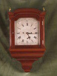late18th cent mahogany wall clock by Grant Fleet Street London No. 330 (England)
