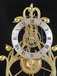 A fine example of one of Condliffs third series skeleton clocks (England)