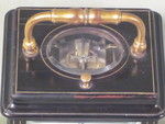 D431 A rare bell striking and repeating carriage clock (Switzerland)